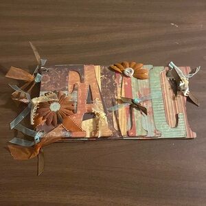 Family Scrapbook Chipwood Word Book